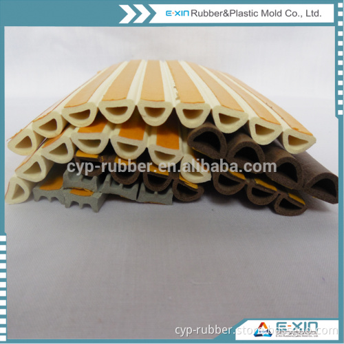 Extrusion Profiles Self-Adhesive windows and doors rubber Seals strips